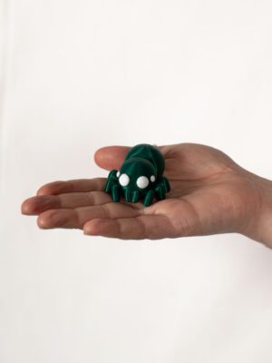 vyrobené v Labe - kľúčenka - pavúčik